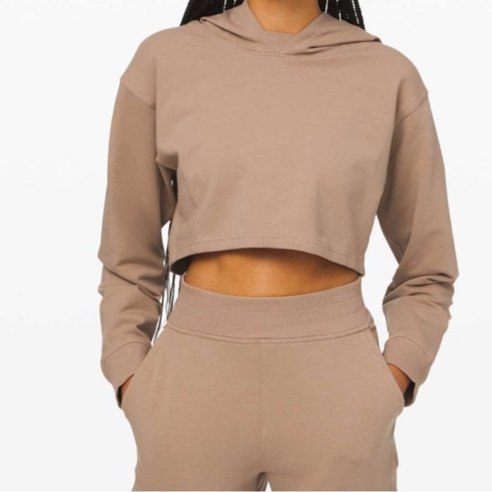 Lululemon All Yours Cropped Hoodie